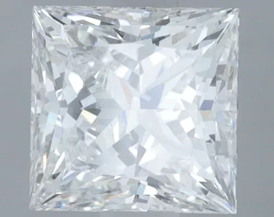 1.05ct D VS1 Rare Carat Ideal Cut Princess Lab Grown Diamond