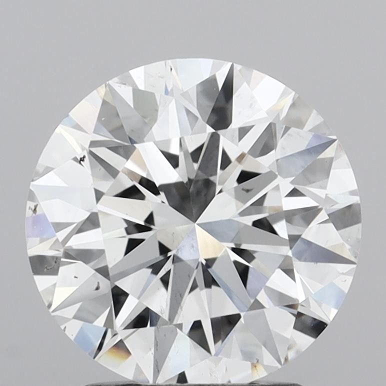 2.26ct D VS2 Rare Carat Ideal Cut Round Lab Grown Diamond