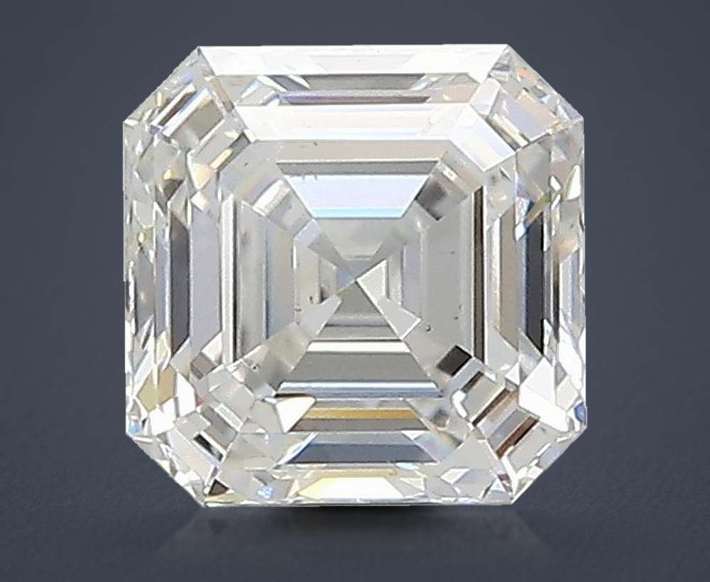 1.27ct E VS2 Rare Carat Ideal Cut Asscher Lab Grown Diamond