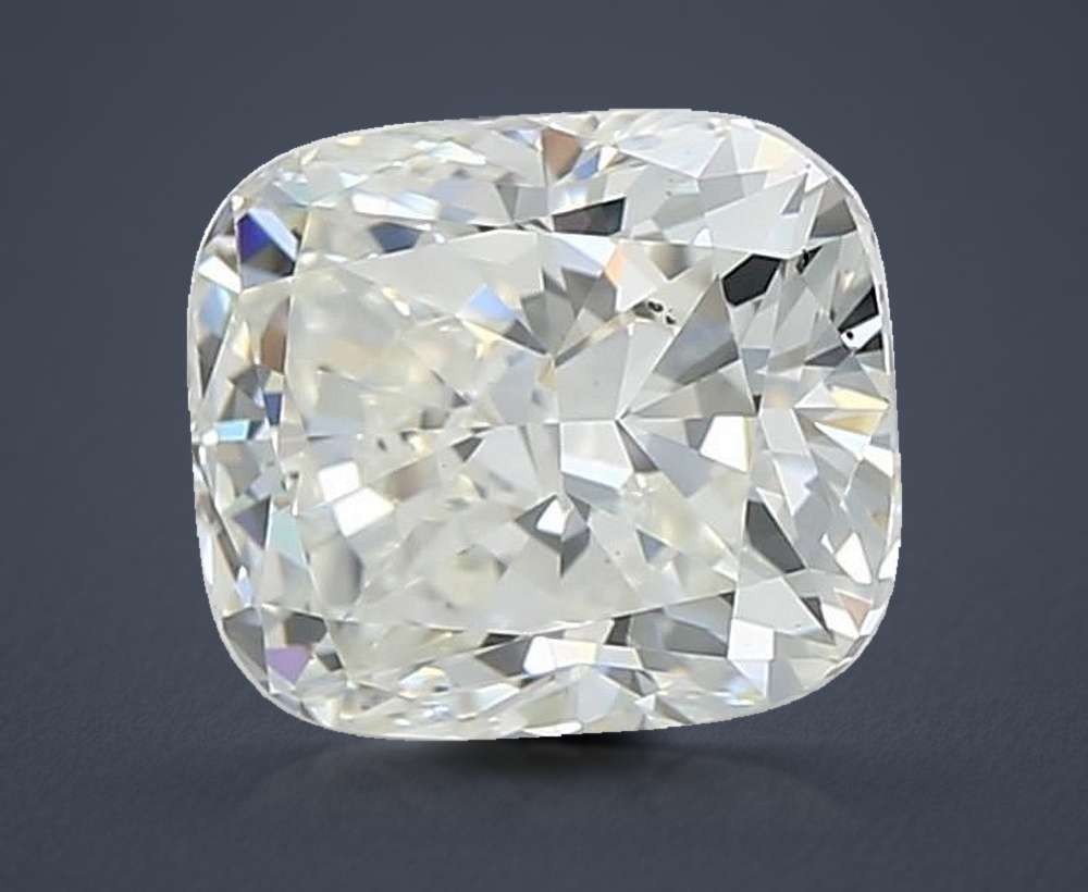 2.52ct J VS2 Good Cut Cushion Diamond