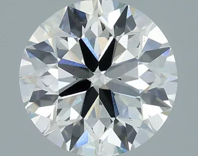 2.50ct H VS2 Excellent Cut Round Lab Grown Diamond