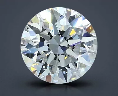 2.54ct F VS2 Rare Carat Ideal Cut Round Diamond