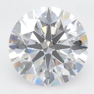 3.51ct D VVS2 Rare Carat Ideal Cut Round Lab Grown Diamond