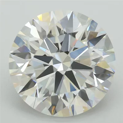 5.35ct F VVS1 Rare Carat Ideal Cut Round Lab Grown Diamond
