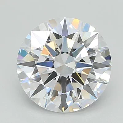 2.57ct D VVS1 Rare Carat Ideal Cut Round Lab Grown Diamond