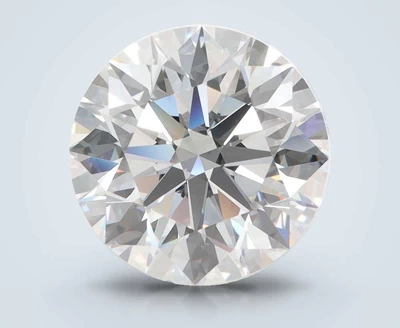 4.28ct D FL Rare Carat Ideal Cut Round Lab Grown Diamond