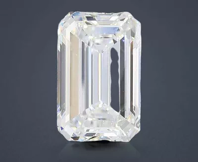 15.73ct F VVS2 Rare Carat Ideal Cut Emerald Lab Grown Diamond