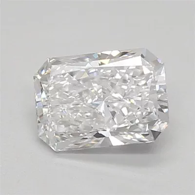 0.71ct D VVS2 Rare Carat Ideal Cut Radiant Lab Grown Diamond