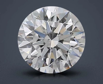 2.13ct D SI1 Rare Carat Ideal Cut Round Diamond