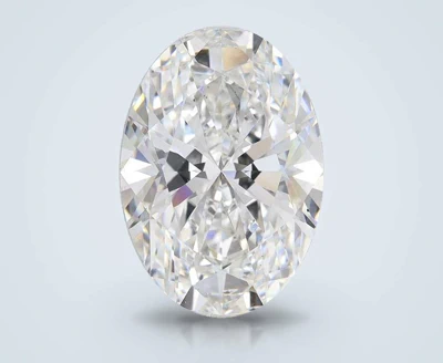 10.69ct F VS2 Rare Carat Ideal Cut Oval Lab Grown Diamond