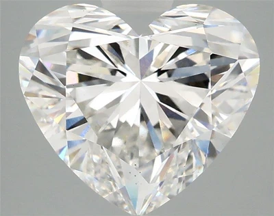 5.08ct F VS1 Rare Carat Ideal Cut Heart Lab Grown Diamond