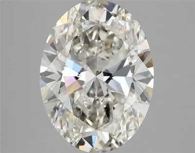2.97ct H VS1 Rare Carat Ideal Cut Oval Lab Grown Diamond