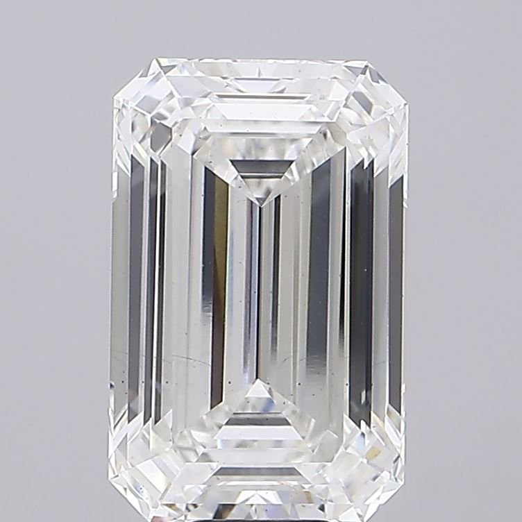 15.10ct F VS2 Excellent Cut Emerald Lab Grown Diamond