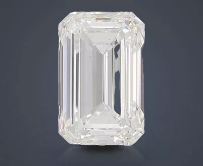 6.02ct E VS2 Rare Carat Ideal Cut Emerald Lab Grown Diamond