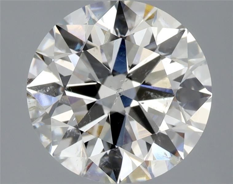 2.50ct I SI2 Rare Carat Ideal Cut Round Diamond