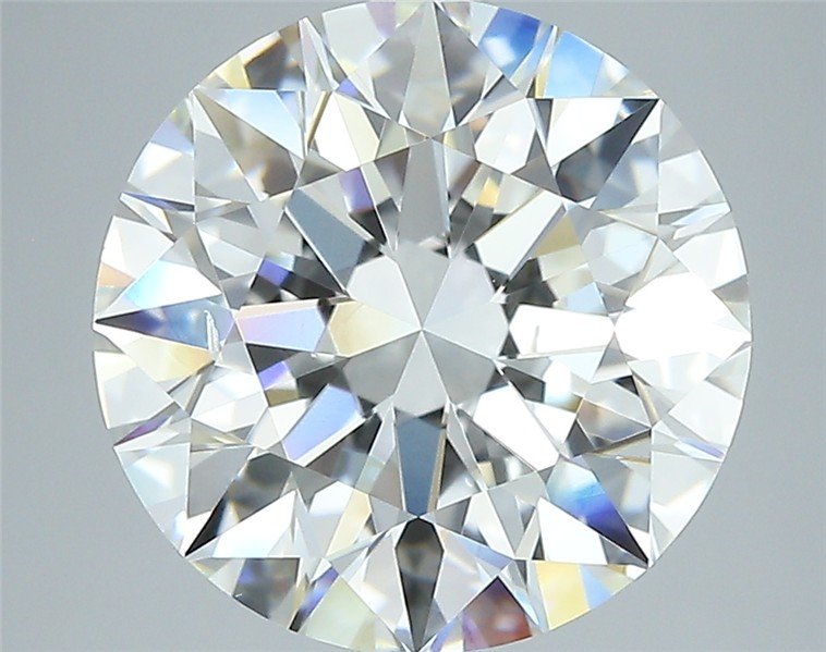 4.00ct H SI1 Rare Carat Ideal Cut Round Diamond