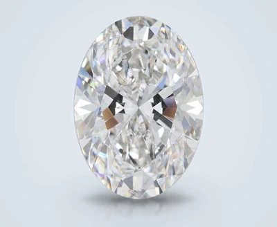 12.05ct F SI1 Rare Carat Ideal Cut Oval Lab Grown Diamond