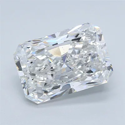 4.50ct E VS2 Rare Carat Ideal Cut Radiant Lab Grown Diamond