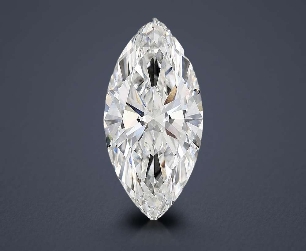12.19ct F VVS2 Rare Carat Ideal Cut Marquise Lab Grown Diamond