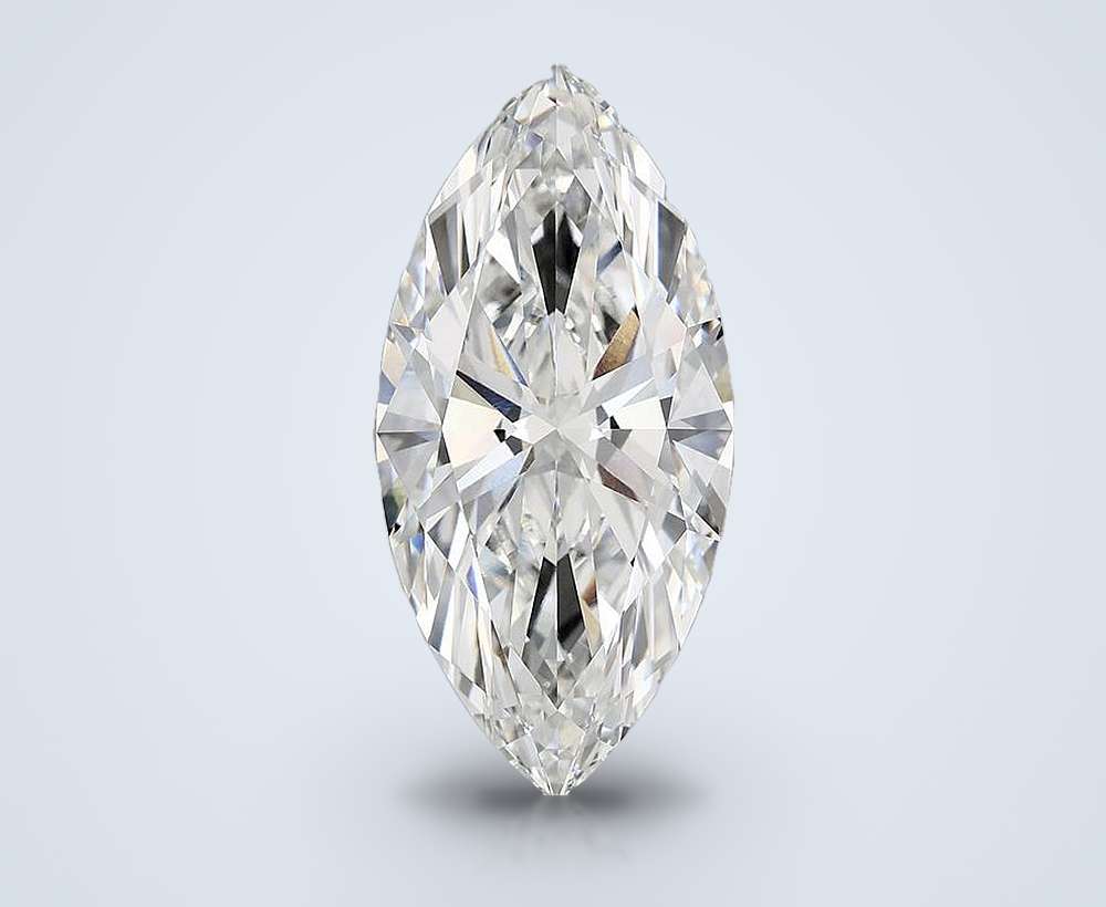 12.19ct F VVS2 Rare Carat Ideal Cut Marquise Lab Grown Diamond