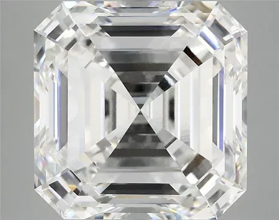 8.13ct E VVS2 Excellent Cut Asscher Lab Grown Diamond