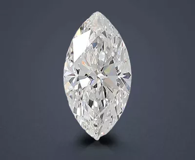 2.51ct D FL Rare Carat Ideal Cut Marquise Lab Grown Diamond