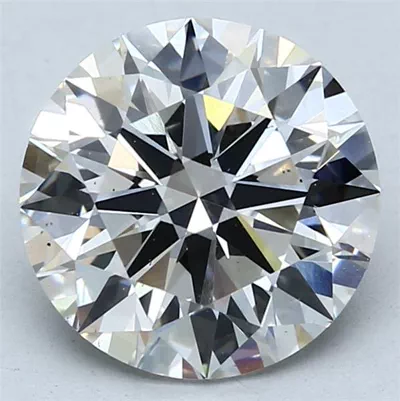 3.52ct G VS2 Rare Carat Ideal Cut Round Lab Grown Diamond