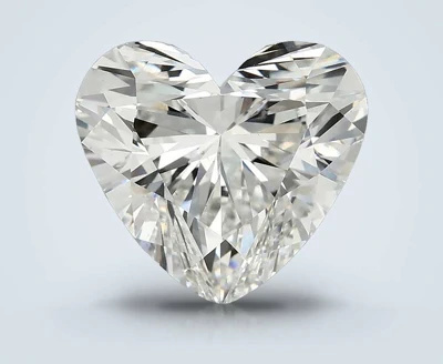 5.03ct G VS1 Rare Carat Ideal Cut Heart Lab Grown Diamond