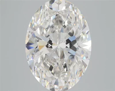 4.75ct H VS1 Rare Carat Ideal Cut Oval Lab Grown Diamond