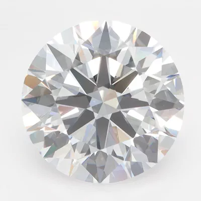 4.41ct D FL Rare Carat Ideal Cut Round Lab Grown Diamond