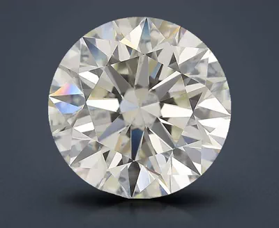 3.00ct K VVS2 Rare Carat Ideal Cut Round Diamond