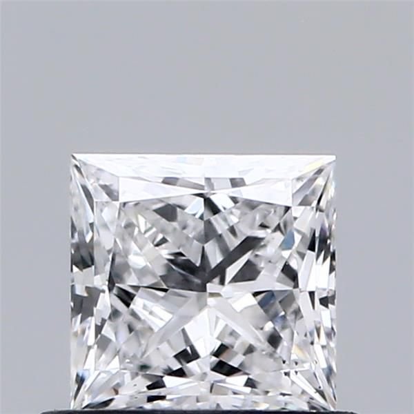0.64ct D VS1 Rare Carat Ideal Cut Princess Lab Grown Diamond