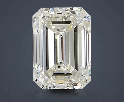 2.01ct J VS2 Rare Carat Ideal Cut Emerald Diamond
