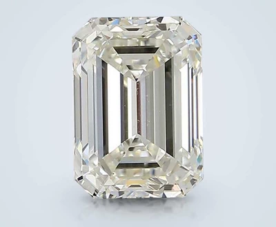 2.01ct J VS2 Rare Carat Ideal Cut Emerald Diamond