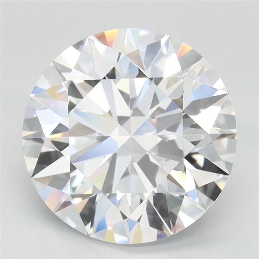 2.93ct D VVS1 Rare Carat Ideal Cut Round Lab Grown Diamond