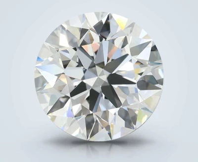 4.05ct D VVS1 Rare Carat Ideal Cut Round Lab Grown Diamond
