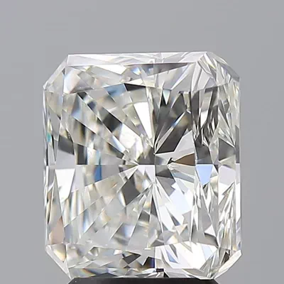 4.02ct H VS2 Very Good Cut Radiant Diamond