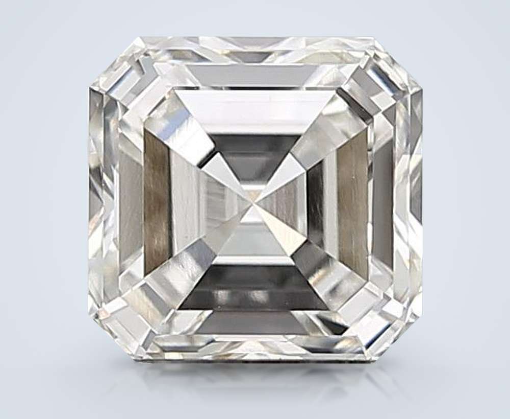 2.22ct G VVS2 Excellent Cut Asscher Lab Grown Diamond