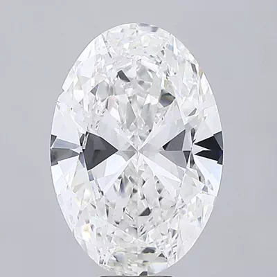 12.01ct F VS1 Rare Carat Ideal Cut Oval Lab Grown Diamond