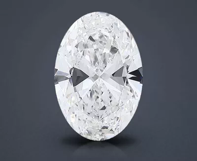 12.01ct F VS1 Rare Carat Ideal Cut Oval Lab Grown Diamond