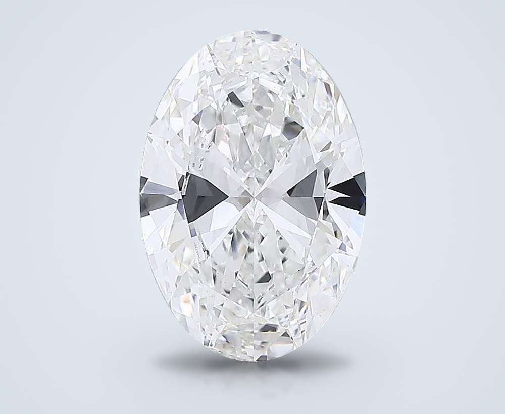 12.01ct F VS1 Rare Carat Ideal Cut Oval Lab Grown Diamond