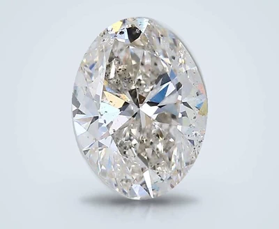 1.51ct J SI2 Rare Carat Ideal Cut Oval Diamond