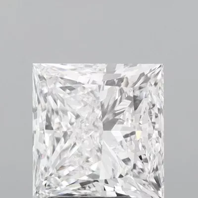 4.10ct E VS1 Rare Carat Ideal Cut Princess Lab Grown Diamond