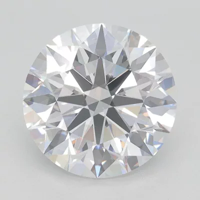 2.81ct D FL Rare Carat Ideal Cut Round Lab Grown Diamond
