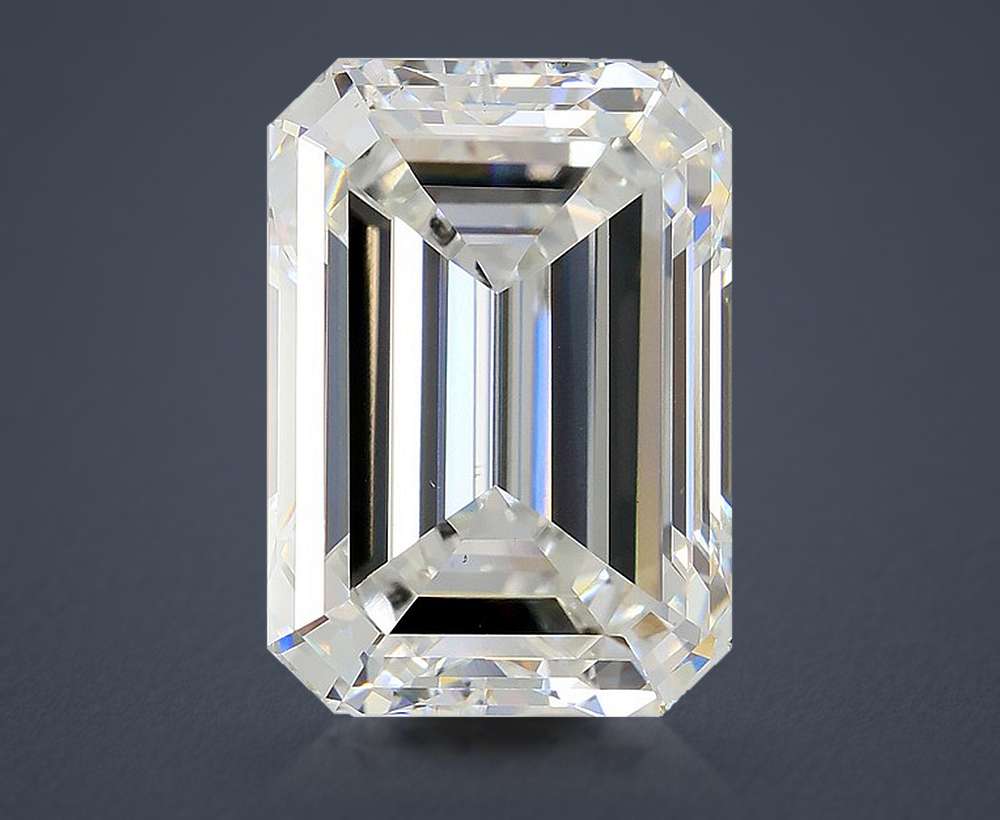 10.03ct F VS1 Rare Carat Ideal Cut Emerald Lab Grown Diamond