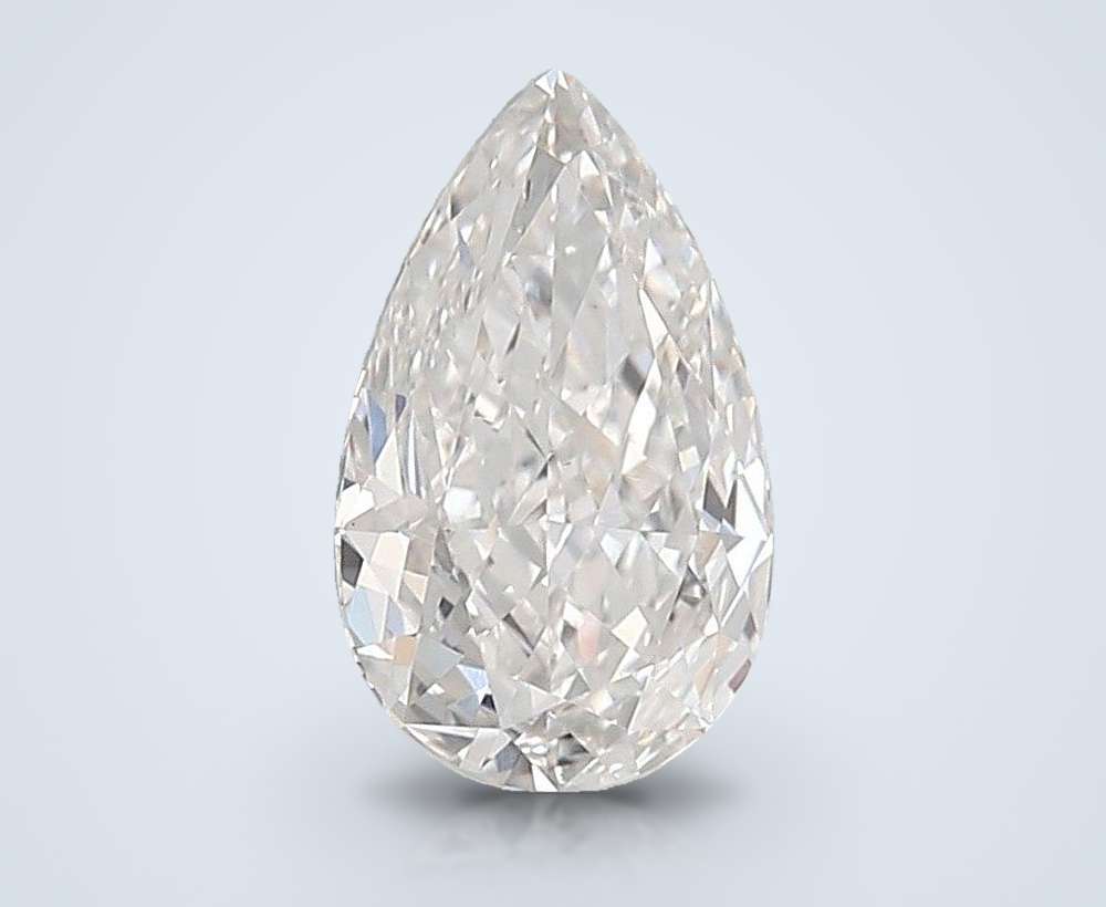 2.01ct F VS1 Rare Carat Ideal Cut Pear Lab Grown Diamond