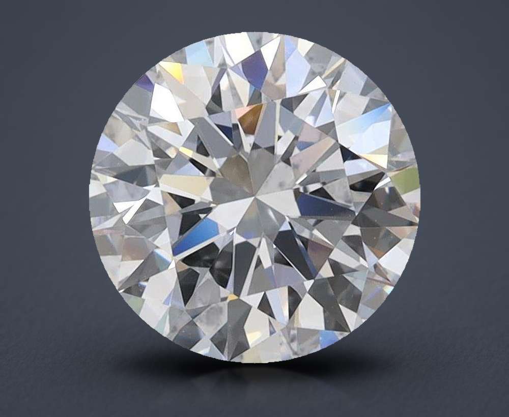 1.98ct D FL Rare Carat Ideal Cut Round Lab Grown Diamond