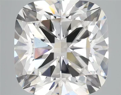 7.85ct F VS2 Rare Carat Ideal Cut Cushion Lab Grown Diamond