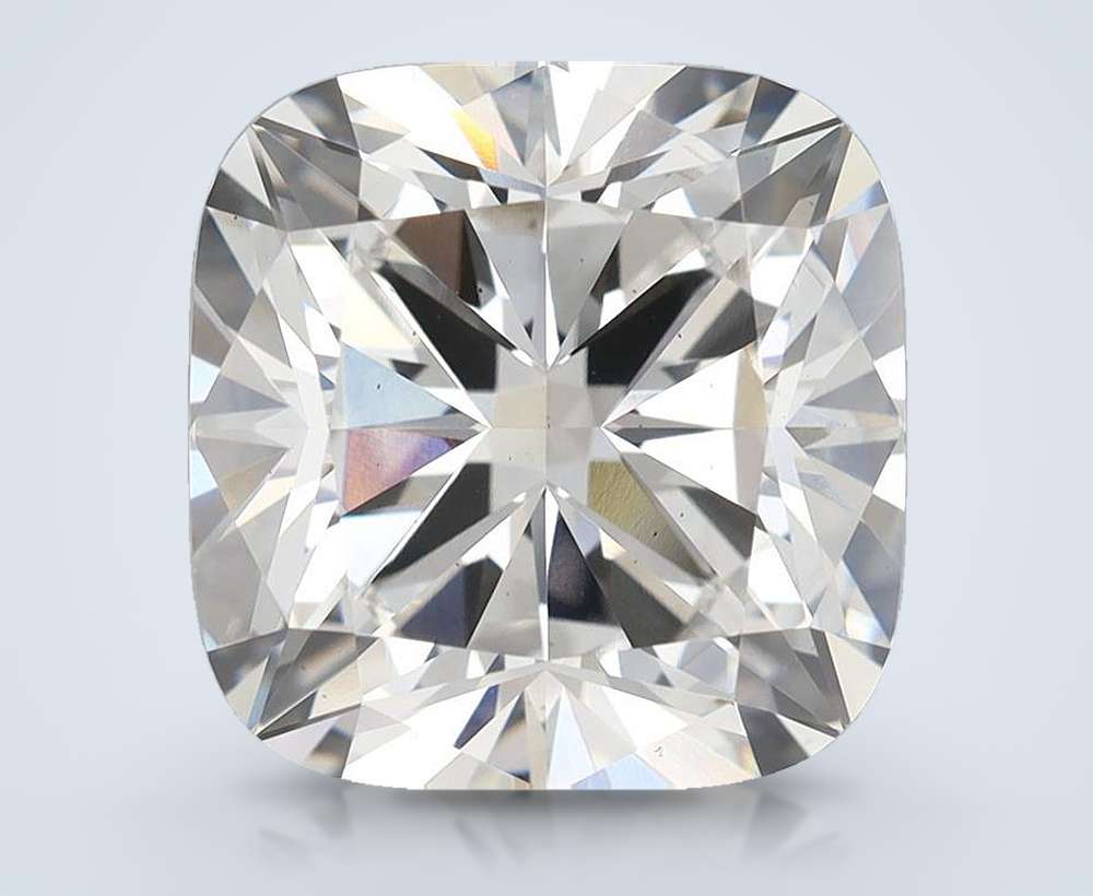 7.85ct F VS2 Rare Carat Ideal Cut Cushion Lab Grown Diamond