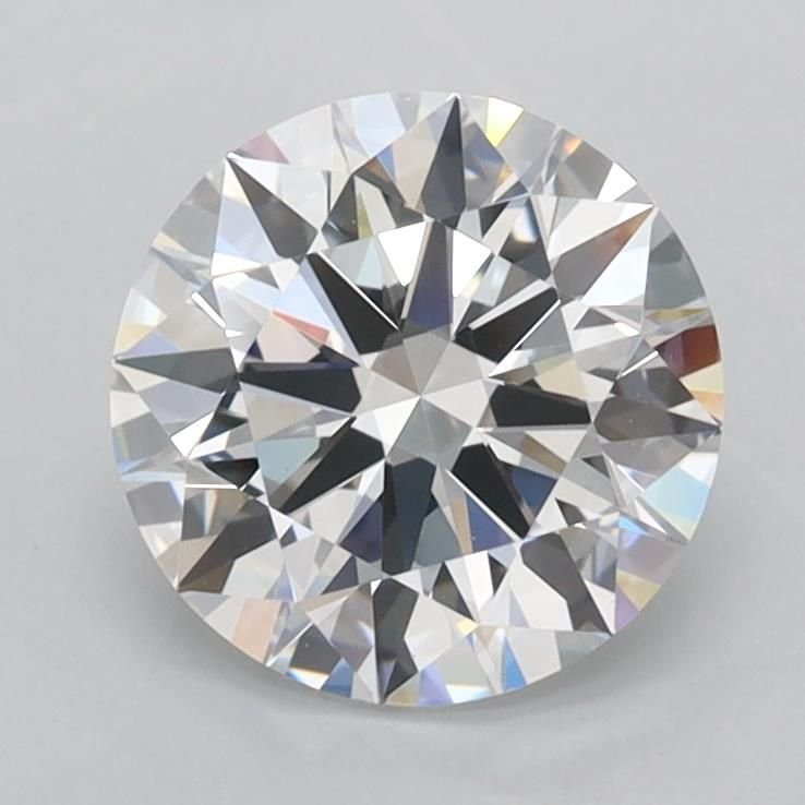 1.84ct D FL Rare Carat Ideal Cut Round Lab Grown Diamond